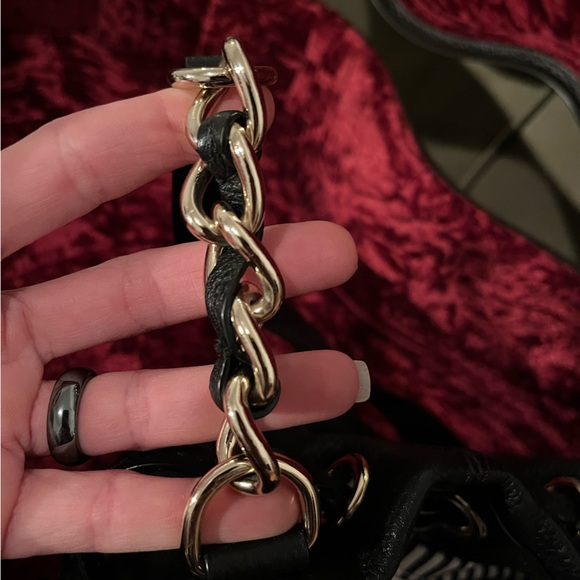 Kate Spade Black Leather Women's Bucket Bag - Picture 5 of 10